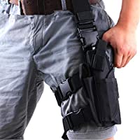 Gexgune Tornado Funda táctica para Muslos Funda para Pierna Izquierda Funda para Pistola Ajustable Pistola Funda para…
